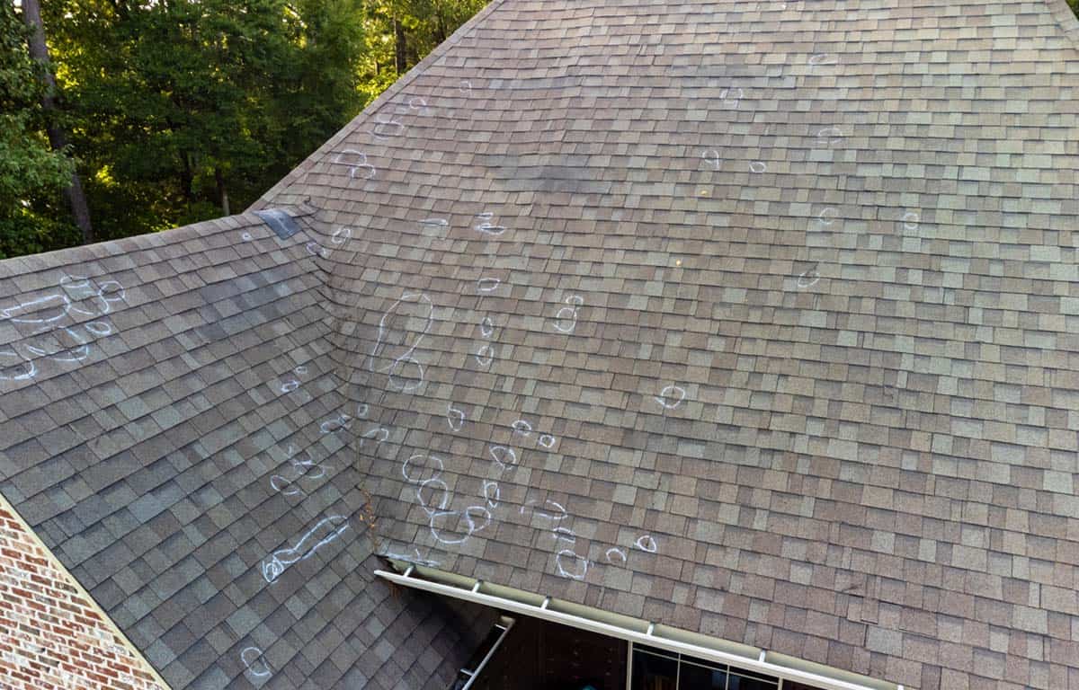Hail Damage Roof
